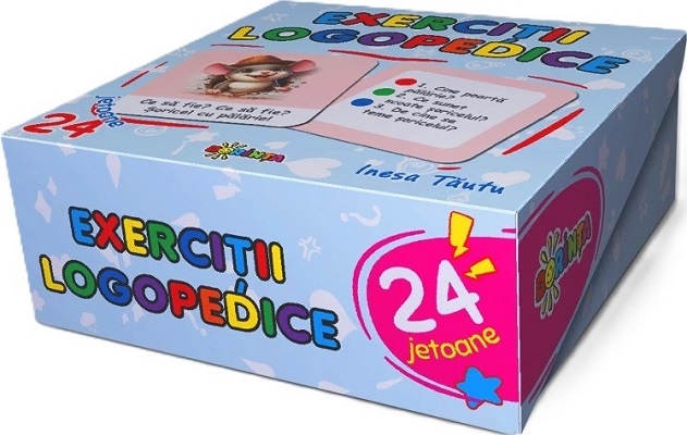 Exercitii logopedice. 24 jetoane - Inesa Tautu