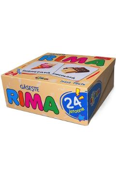 Poza produsului Gaseste rima. 24 jetoane - Inesa Tautu