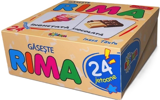 Gaseste rima. 24 jetoane - Inesa Tautu