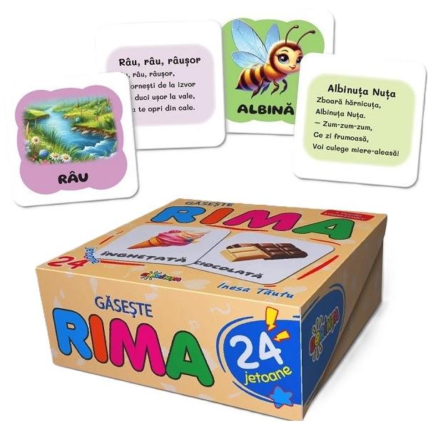 Gaseste rima. 24 jetoane - Inesa Tautu