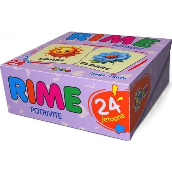 Rime potrivite. 24 jetoane - Inesa Tautu