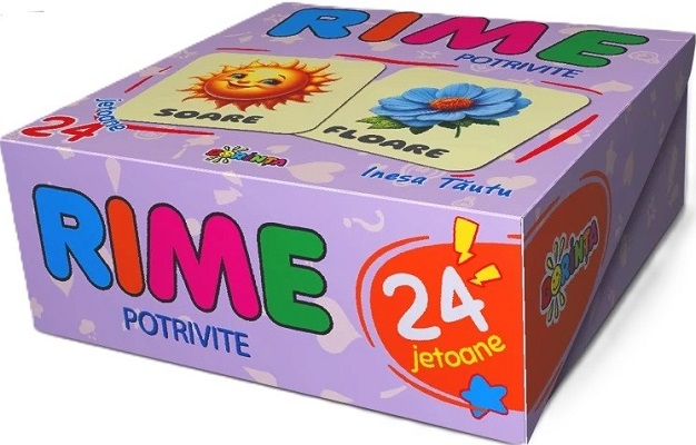 Rime potrivite. 24 jetoane - Inesa Tautu