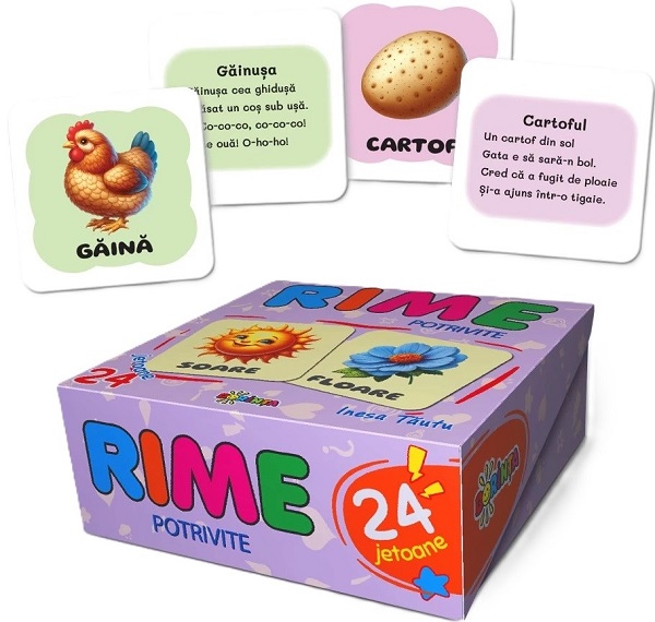 Rime potrivite. 24 jetoane - Inesa Tautu