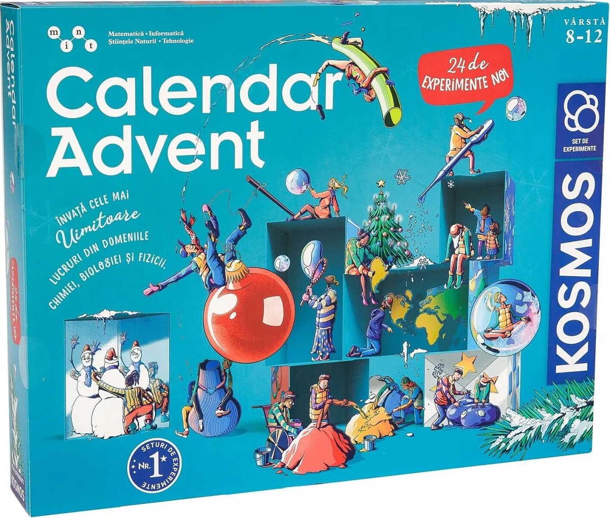 Calendar advent: 24 de experimente noi