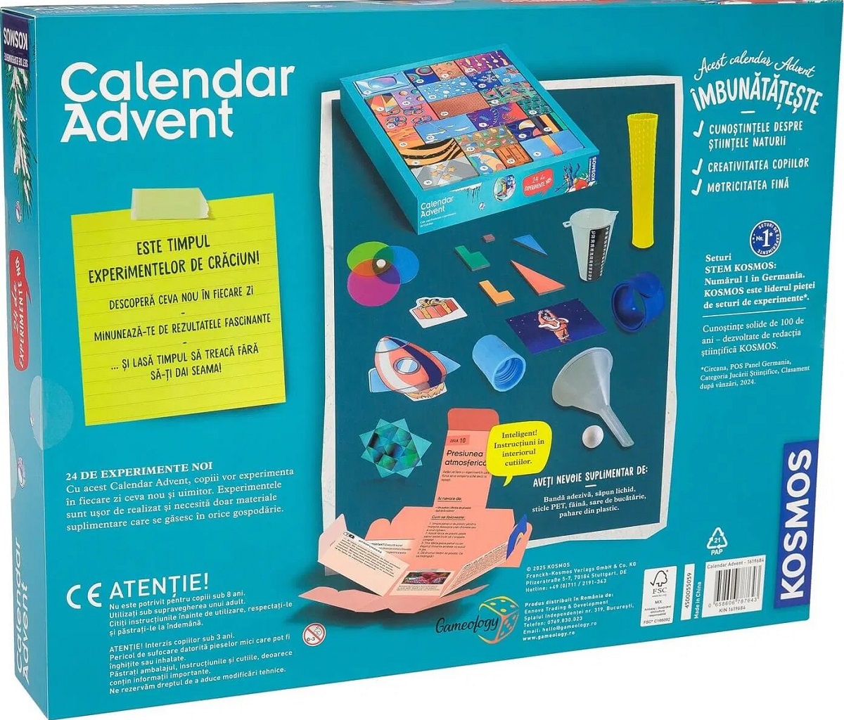 Calendar advent: 24 de experimente noi