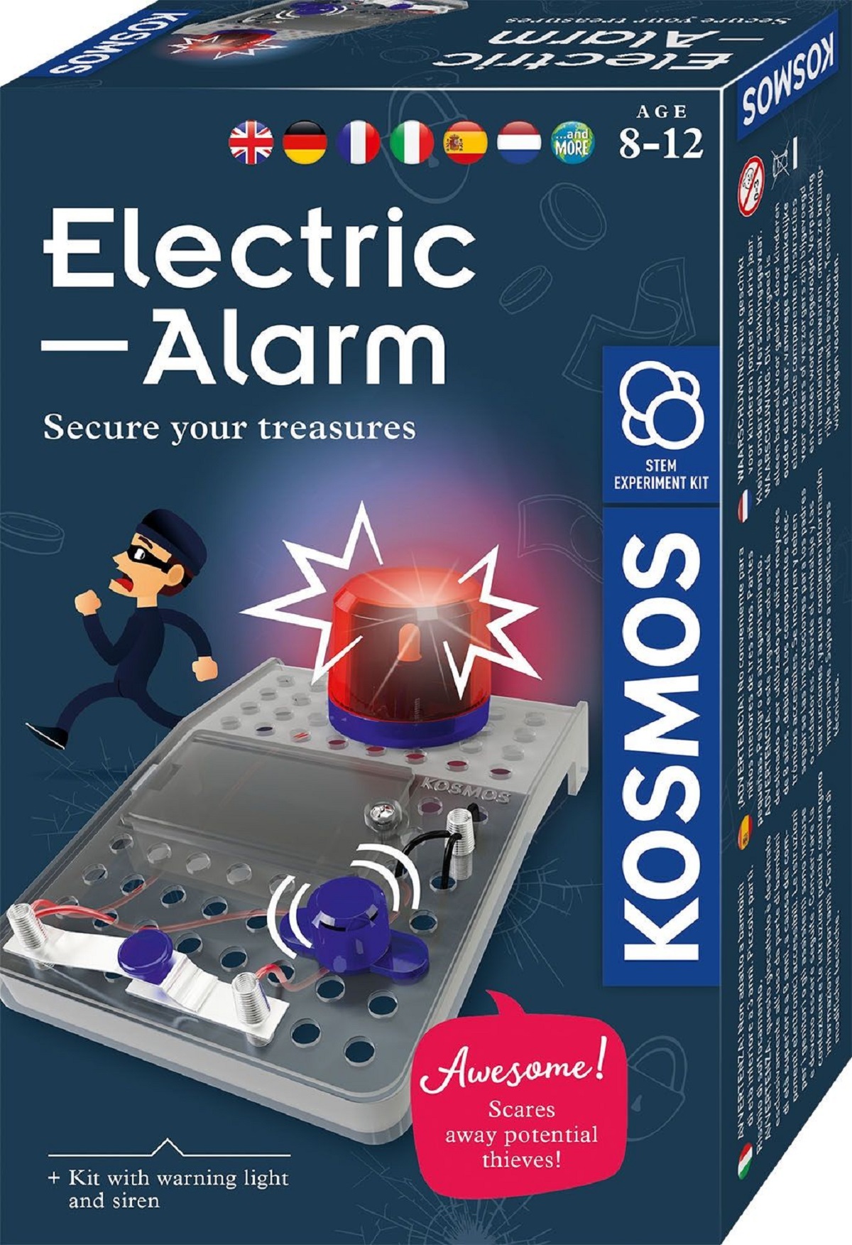 Set educativ stem: Alarma electronica