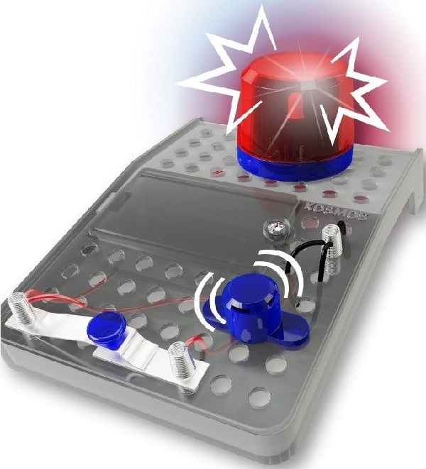 Set educativ stem: Alarma electronica