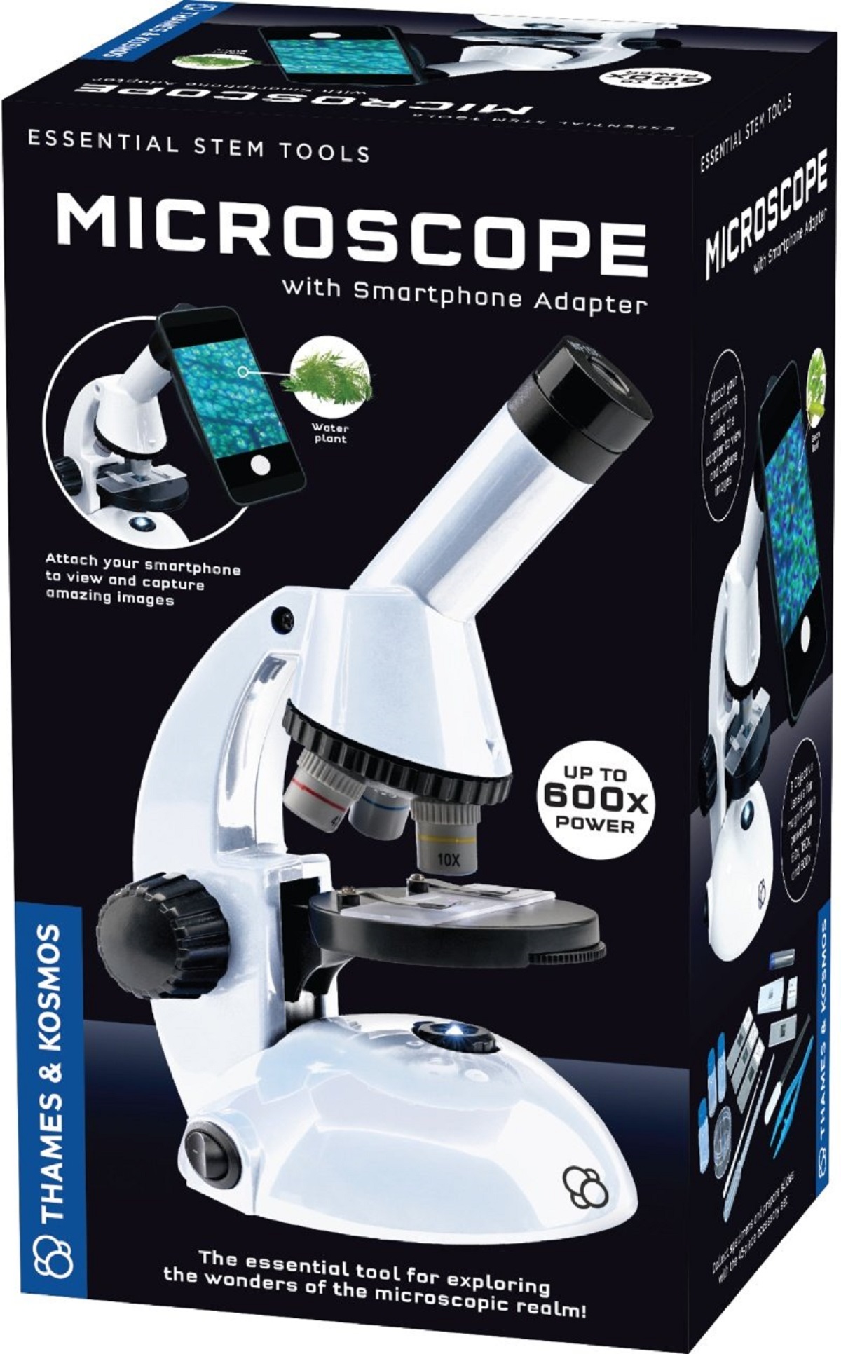 Microscop 600x cu adaptor smartphone
