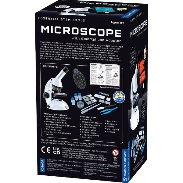 Microscop 600x cu adaptor smartphone