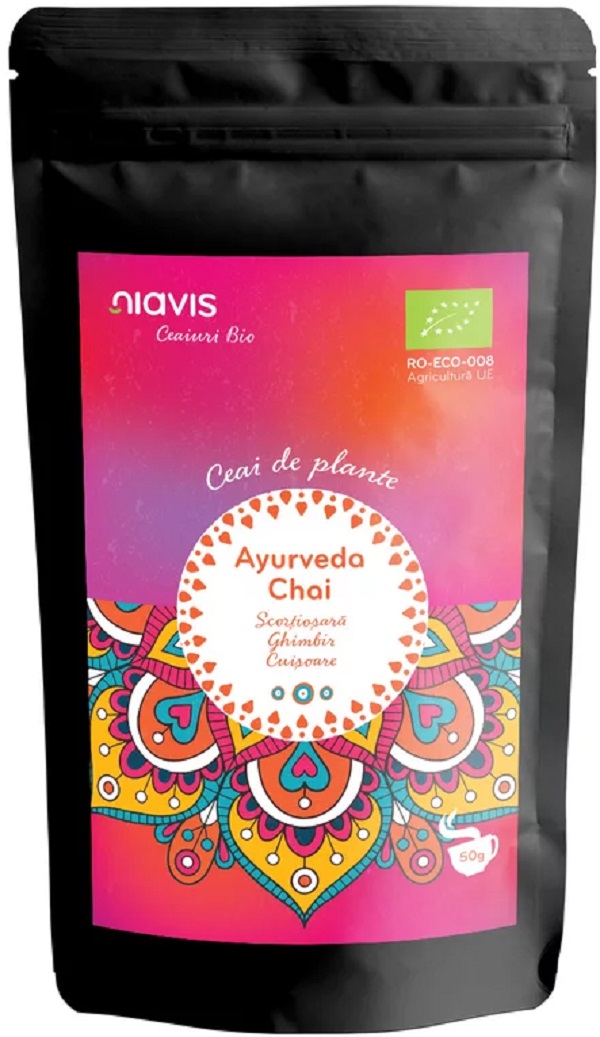 Ceai Ecologic/Bio: Ayurveda Chai 50g - Niavis