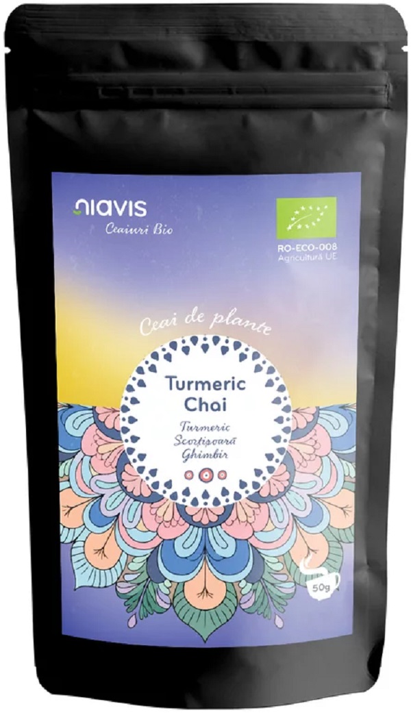 Ceai Ecologic/Bio: Turmeric Chai 50g - Niavis