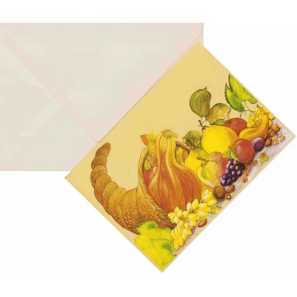 Felicitare: Cornul abundentei