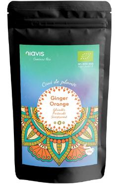 Poza produsului Ceai Ecologic/Bio: Ginger Orange 50g - Niavis