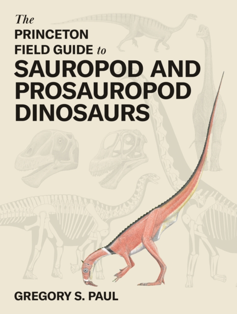 Coperta cărții 'Princeton Field Guide to Sauropod and Prosauropod Dinosaurs - Gregory S. Paul'