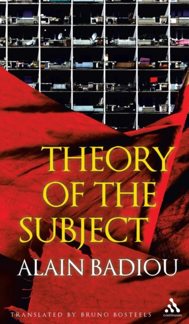 Theory of the Subject - Alain (ecole Normale Superieure Badiou