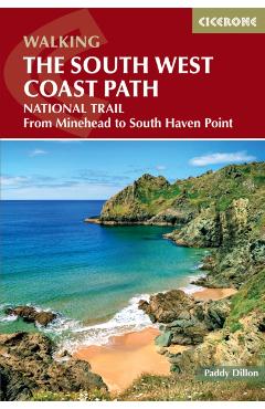 Coperta cărții 'Walking the South West Coast Path - Paddy Dillon'