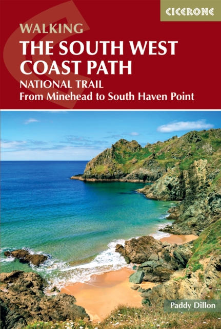 Coperta cărții 'Walking the South West Coast Path - Paddy Dillon'