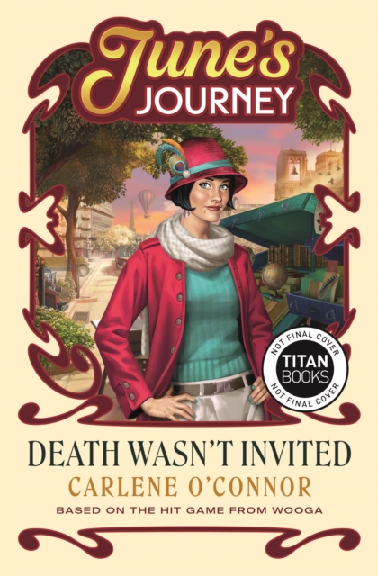Coperta cărții 'Death Wasn't Invited: A June's Journey Mystery - Carlene O'connor'