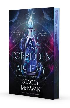 Coperta cărții 'A Forbidden Alchemy - Stacey Mcewan'