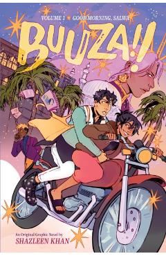 Coperta cărții 'Good Morning, Salwa (Buuza!! Volume 1): An Original Graphic Novel - Shazleen Khan'