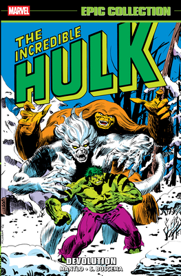 Coperta cărții 'Incredible Hulk Epic Collection: Devolution - Bill Mantlo'