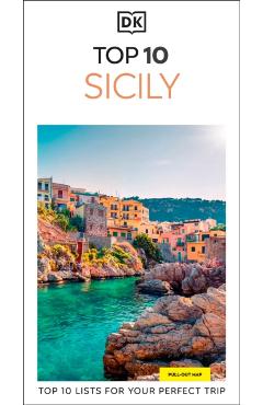 Coperta cărții 'DK Top 10 Sicily -'