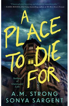 Coperta cărții 'A Place to Die for - A. M. Strong'