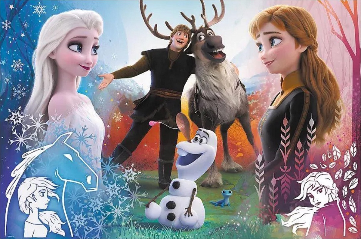 Puzzle 300. Magia Frozen 2