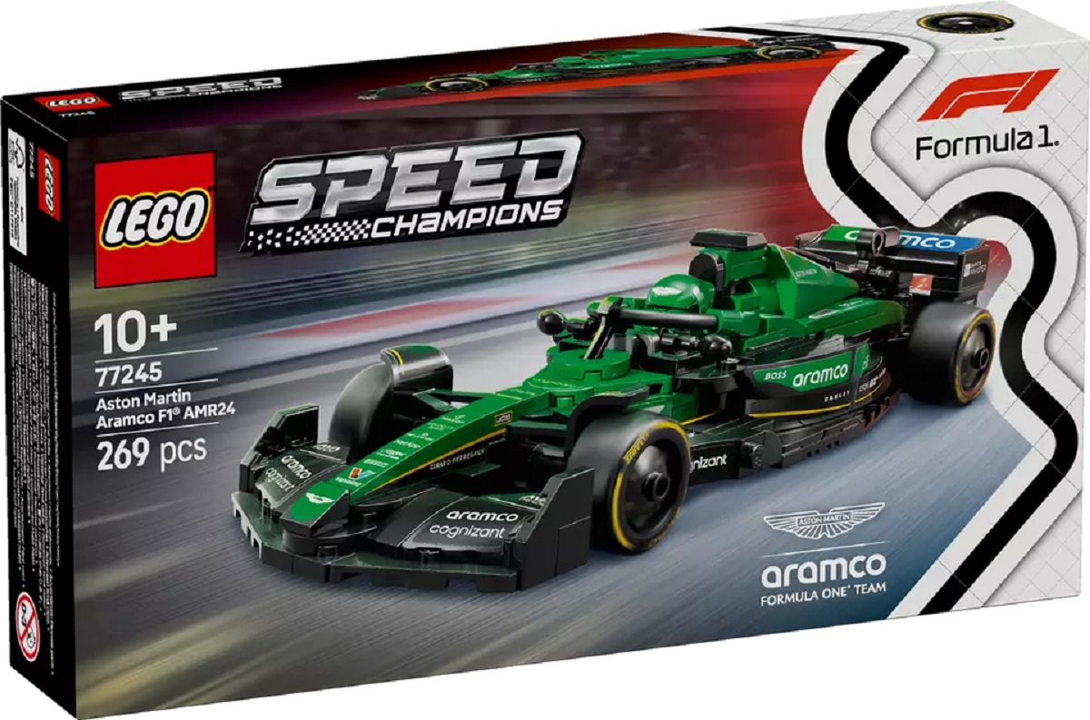 Lego Speed Champions: Masina de curse F1 Aston Martin Armaco AMR24
