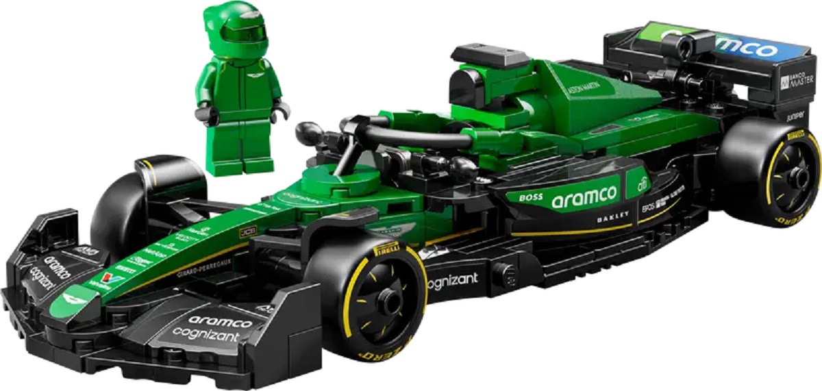 Lego Speed Champions: Masina de curse F1 Aston Martin Armaco AMR24