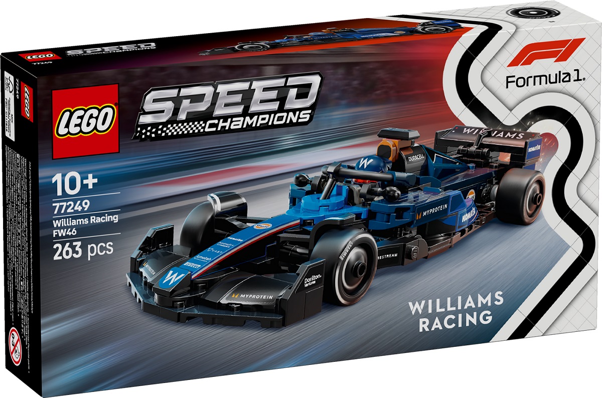 Lego Speed Champions: Masina de curse F1 Williams FW46