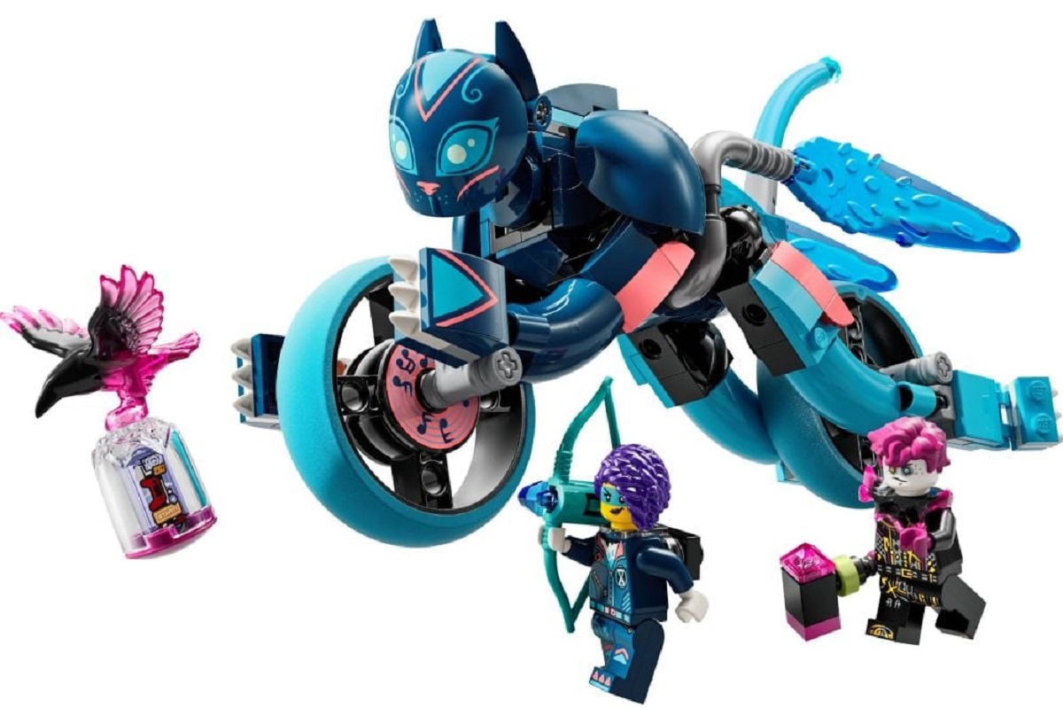 Lego Dreamzzz. Motocicleta-pisica a lui Zoey