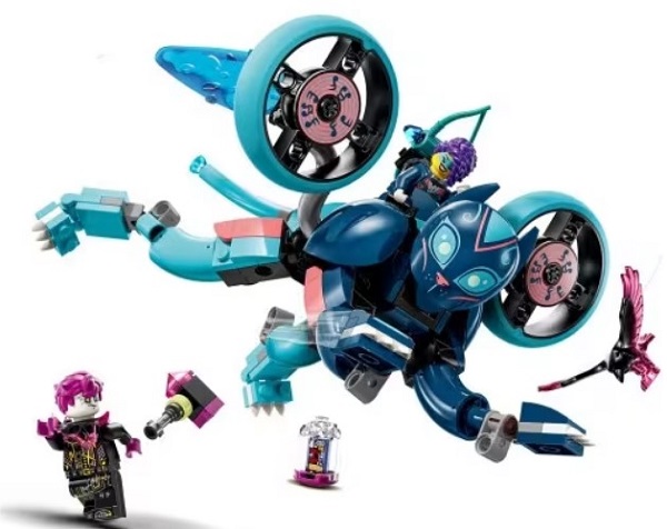 Lego Dreamzzz. Motocicleta-pisica a lui Zoey