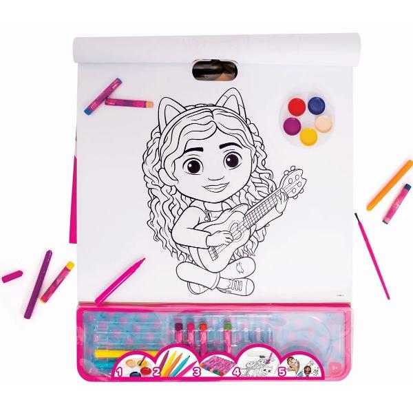 Set pentru desen. Giga block. Gabby's Dollhouse 5 in 1