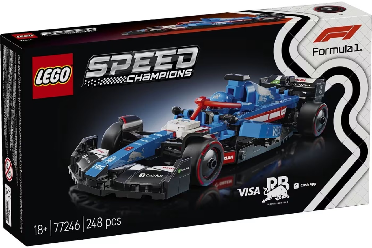 Lego Speed Champions: Masina de curse F1 Visa Cash App RB VCARB 01