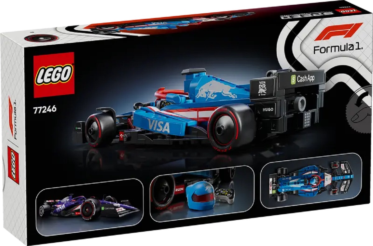 Lego Speed Champions: Masina de curse F1 Visa Cash App RB VCARB 01