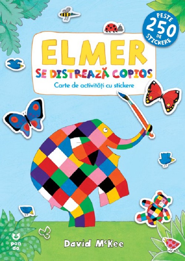 Elmer se distreaza copios - David McKee