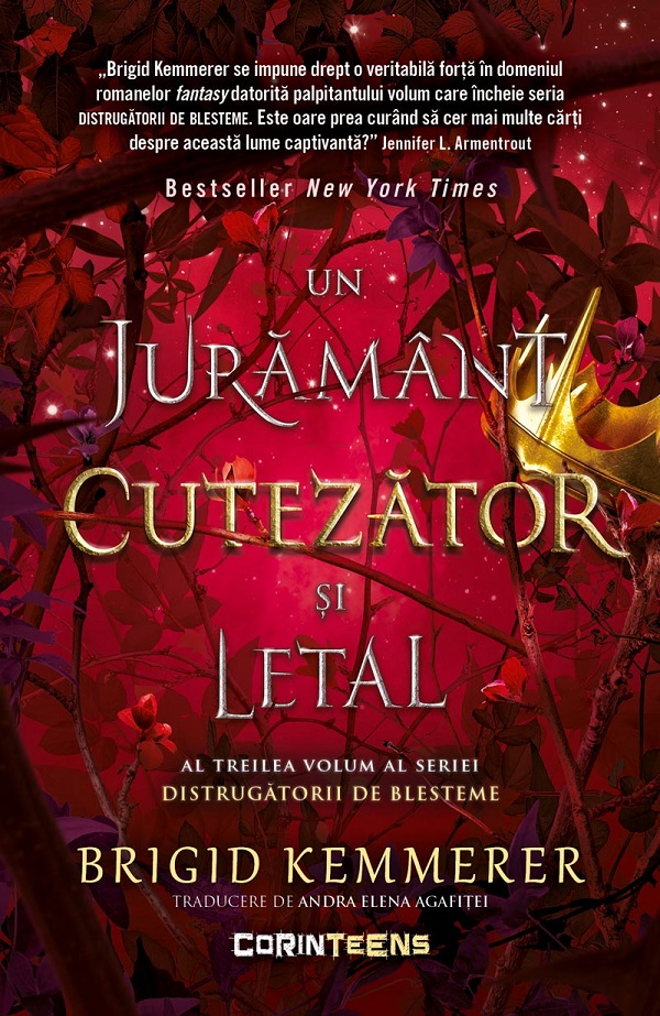 eBook Un juramant cutezator si letal. Seria Distrugatorii de blesteme Vol.3 - Brigid Kemmerer