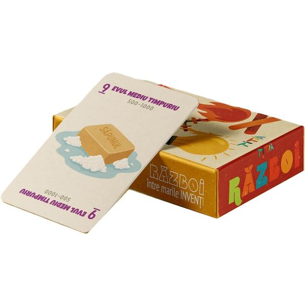 Razboi. Intre marile inventii. Joc de carti