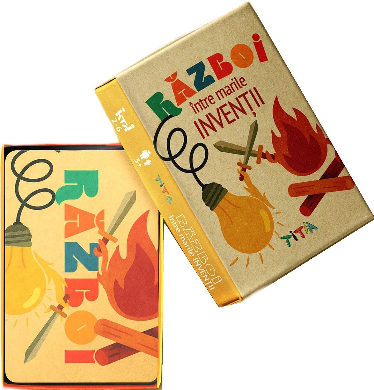 Razboi. Intre marile inventii. Joc de carti