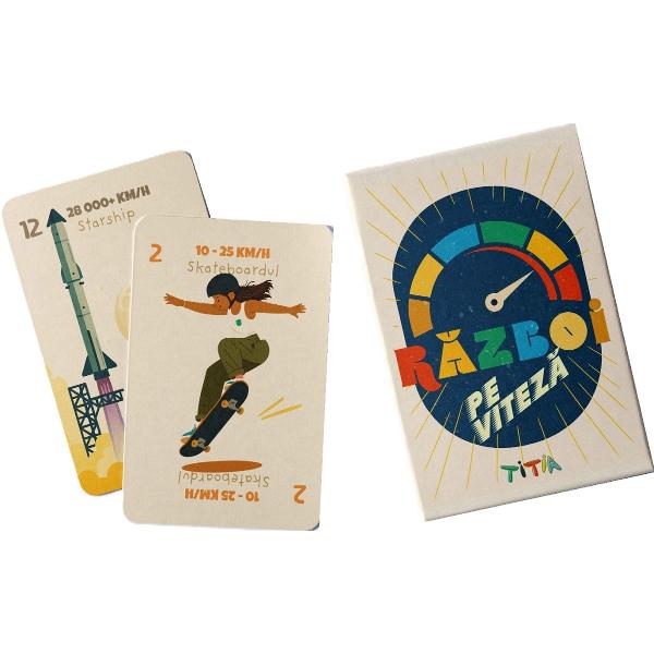 Razboi pe viteza. Joc de carti