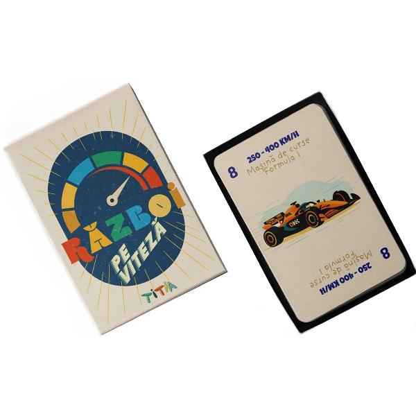 Razboi pe viteza. Joc de carti