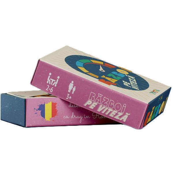 Razboi pe viteza. Joc de carti