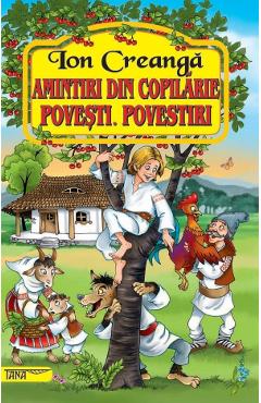 Coperta cărții 'Amintiri din copilărie - Ion Creangă'