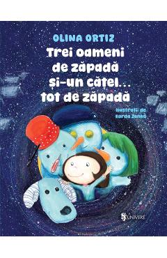 Poza produsului Trei oameni de zapada si-un catel tot de zapada - Olina Ortiz