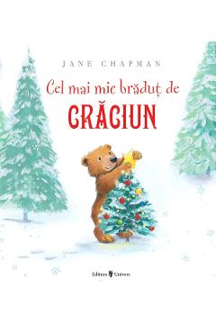 Coperta cărții 'Cel mai mic brăduț de Crăciun - Jane Chapman'