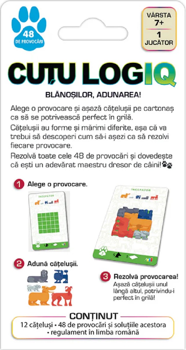 Joc de logica. Cutu LogIQ