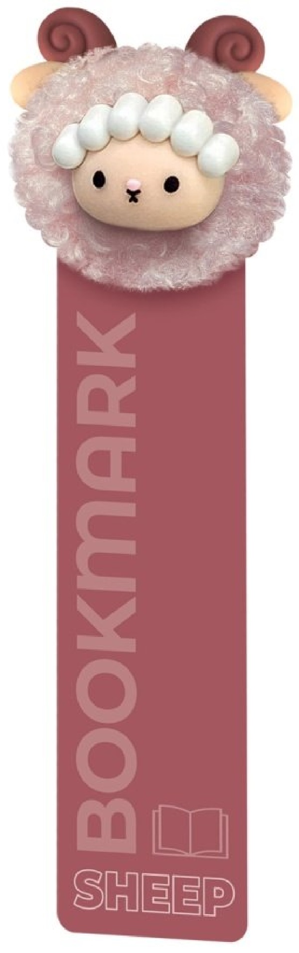 Semn de carte 3D: Oita roz