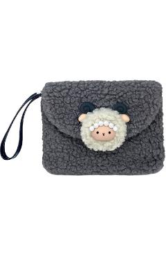 Poza produsului Poseta plic 3D: Oita gri