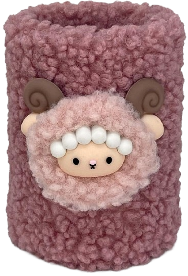 Suport accesorii de scris 3D: Oita roz